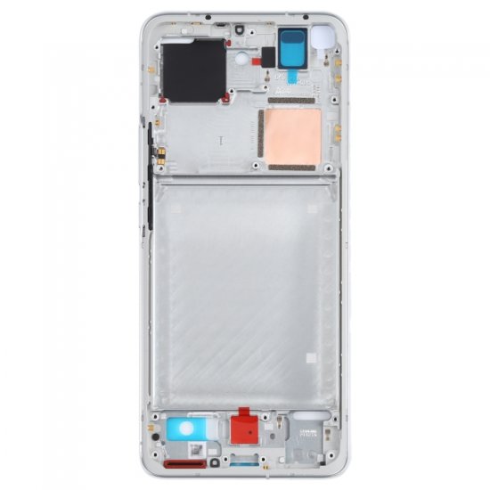 For Xiaomi Mi 11 Pro Front Housing Silver Ori