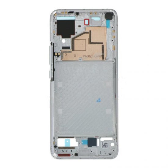 For Xiaomi Mi 11 Front Housing Silver Ori