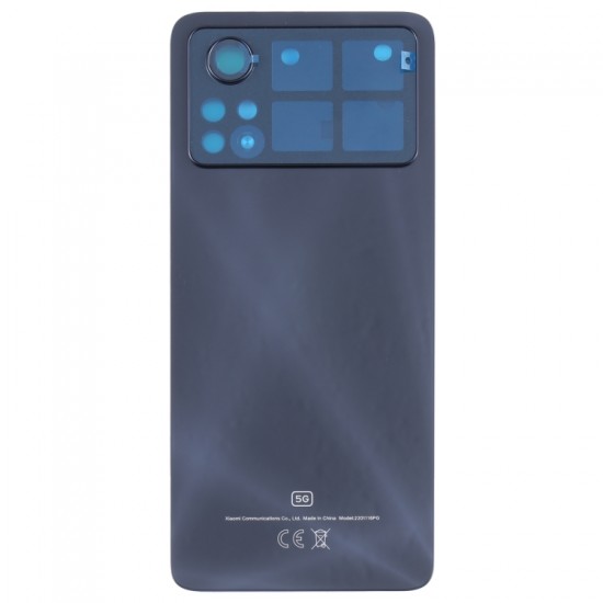For Xiaomi Poco X4 Pro 5G Battery Cover Black Ori