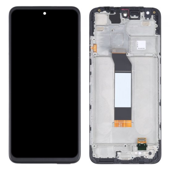 Xiaomi Redmi Note 10 5G/Poco M3 Pro 5G LCD With Frame Assembly Black Ori