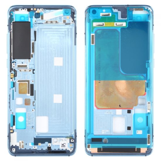 For Xiaomi Mi 10S Front Housing Blue Ori