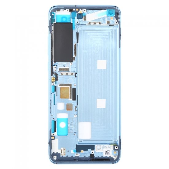 For Xiaomi Mi 10S Front Housing Blue Ori