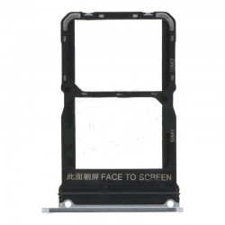 For Xiaomi Mi 10S SIM Card Tray Dual Card Version Silver Ori