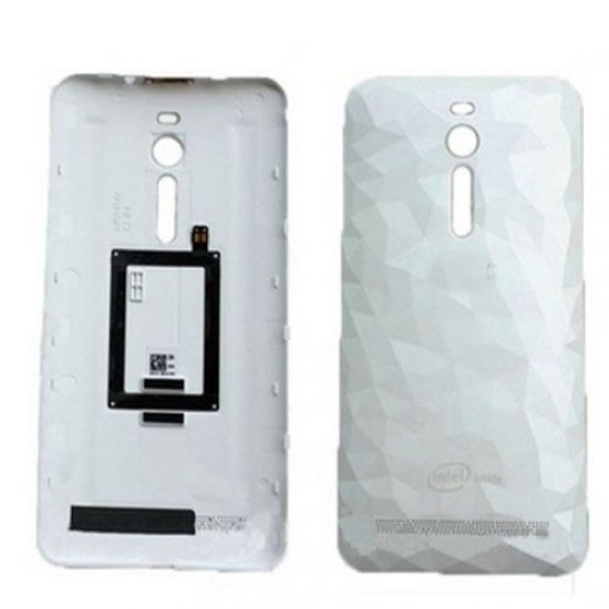 Battery Door for Asus Zenfone 2 ZE551ML White(Crystal Lines)