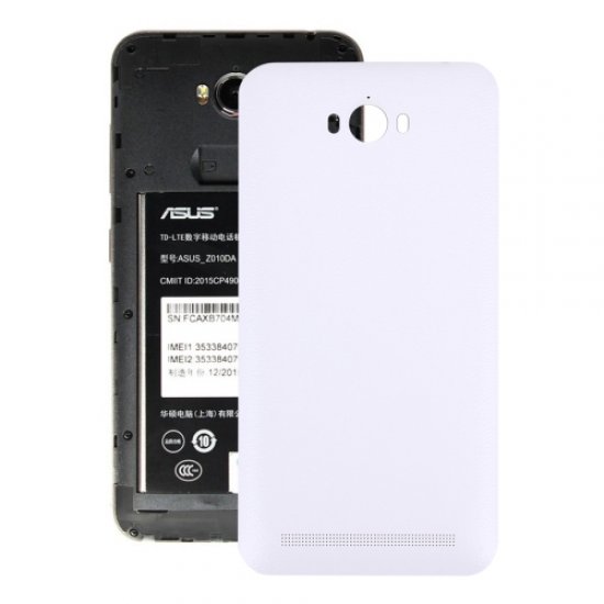 Battery cover for Asus Zenfone Max ZC550KL White