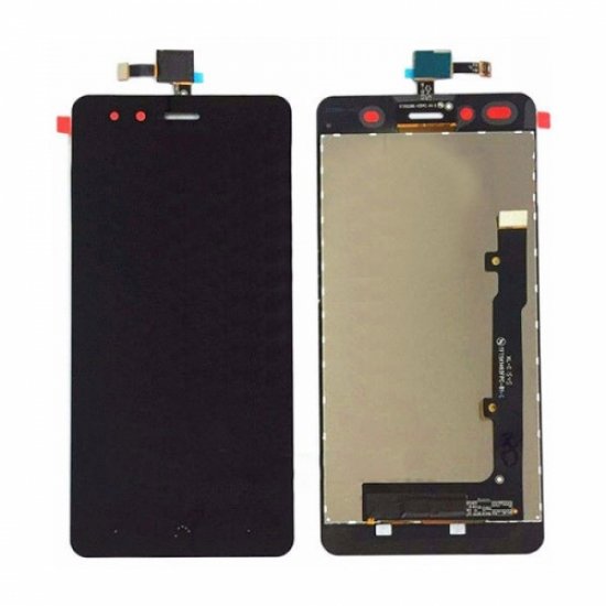 For BQ Aquaris X5 LCD with Digitizer Assembly Black