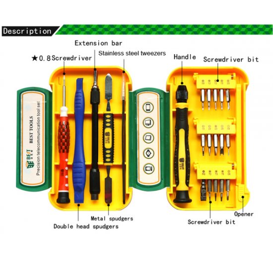 Top Quality Precision Tools Set BST-8923