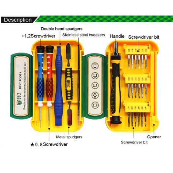 Top Quality Precision Tools Set BST-8925