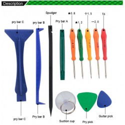 Open Tools BST-288 12 in 1 Disassemble Tools for iPone iPad Mobile Phone Open Tools BST-288 12 in 1 Disassemble Tools for iPone iPad Mobile Phone