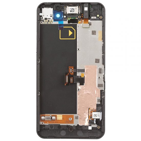 For BlackBerry Z10 LCD with Frane Black Original 4G Version