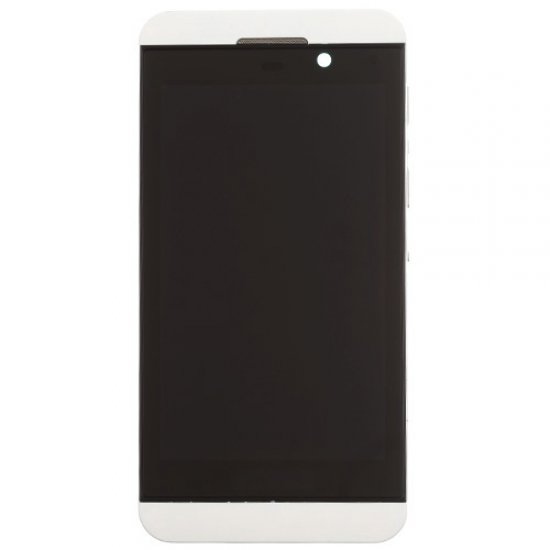 For BlackBerry Z10 LCD with Frane White Original 4G Version
