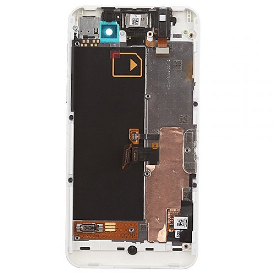 For BlackBerry Z10 LCD with Frane White Original 4G Version