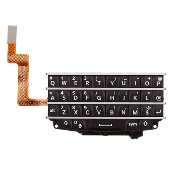 Keypad with Flex Cable for BlackBerry Q10 Black