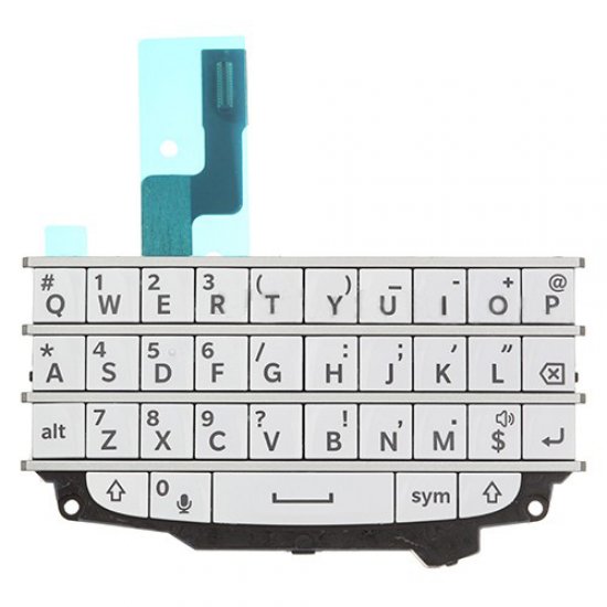 Keypad with Flex Cable for BlackBerry Q10 White