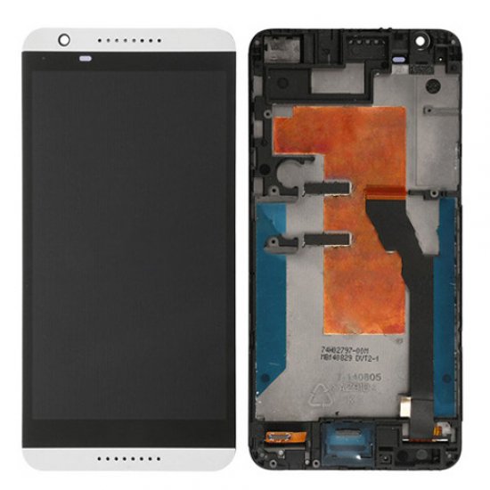 LCD Screen with Frame for HTC Desire 820 White