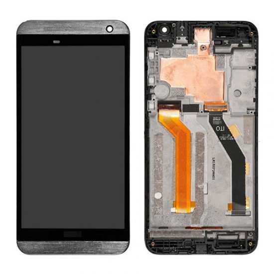 LCD with Digitizer Touch Screen With Frame for HTC One E9 Grey Original 