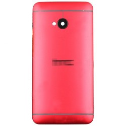 Battery Cover for HTC One M7 Red