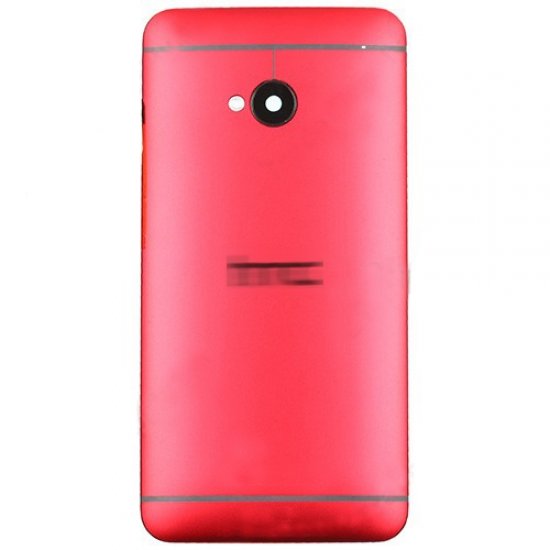 Battery Cover for HTC One M7 Red
