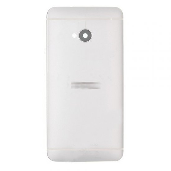 Battery Cover for HTC One M7 Silver