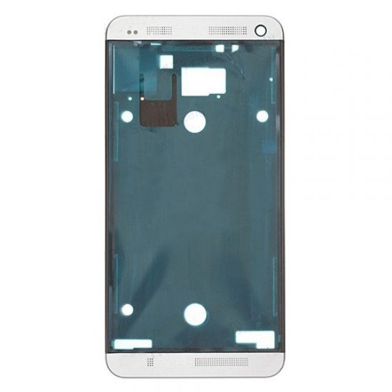 White LCD Frame Housing for HTC One M7