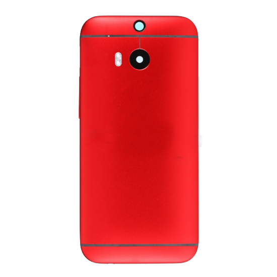 Battery Cover for HTC One M8 Red
