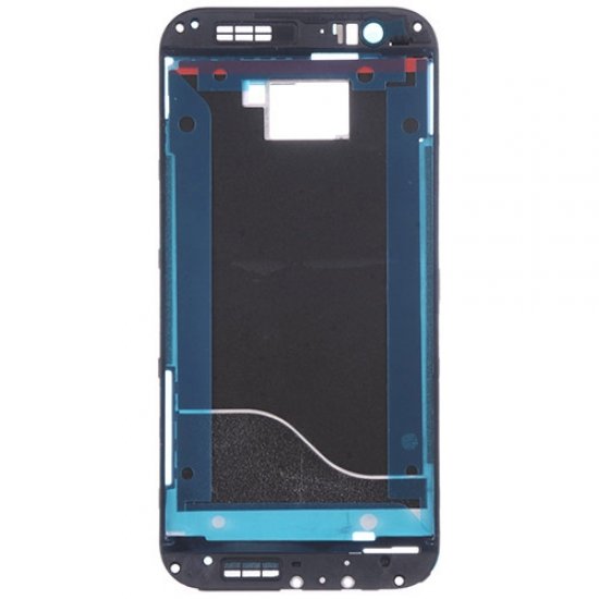 For HTC One M8 Front Housing -Black