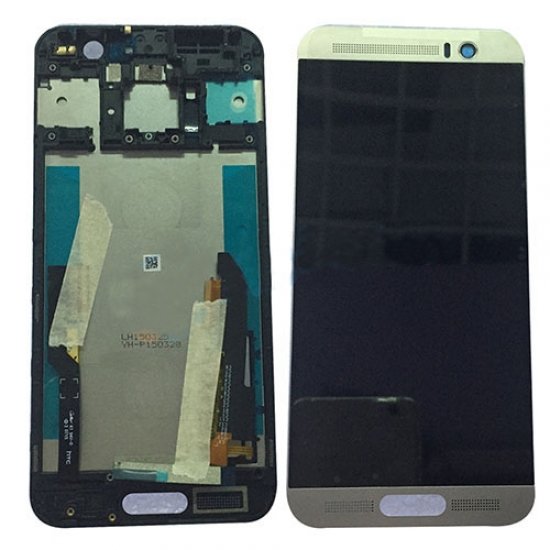 LCD and Digitizer Touch Screen With Frame for HTC M9 Plus Silver