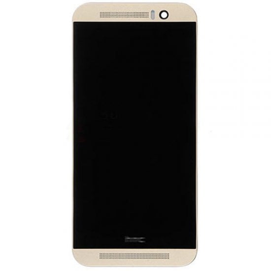 LCD Screen with Frame for HTC One M9 Gold Aftermarket