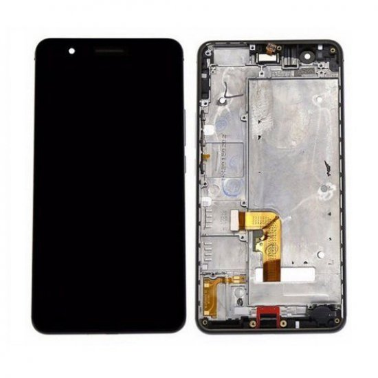 LCD with Frame Assembly  for Huawei Honor 6 Plus Black