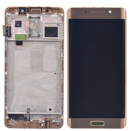 LCD Screen With Frame for Huawei Ascend Mate 9 Pro Gold