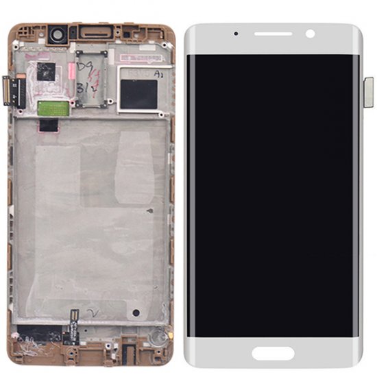 LCD Screen With Frame for Huawei Ascend Mate 9 Pro White 