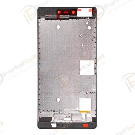 Front Frame for Huawei Ascend P8 Black