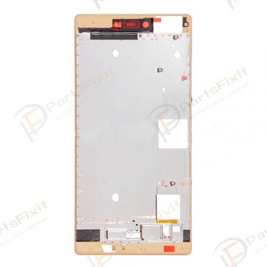 Front Frame for Huawei Ascend P8 Gold