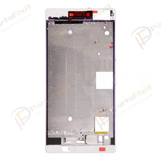 Front Frame for Huawei Ascend P8 White