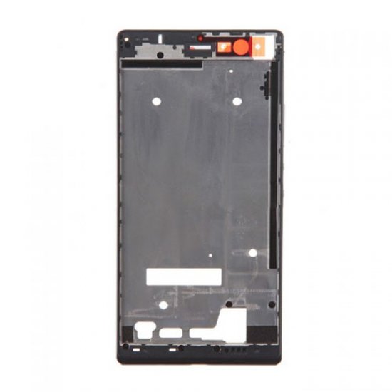 Front Frame for Huawei Ascend P7 Black