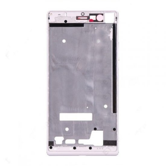 Front Frame for Huawei Ascend P7 White