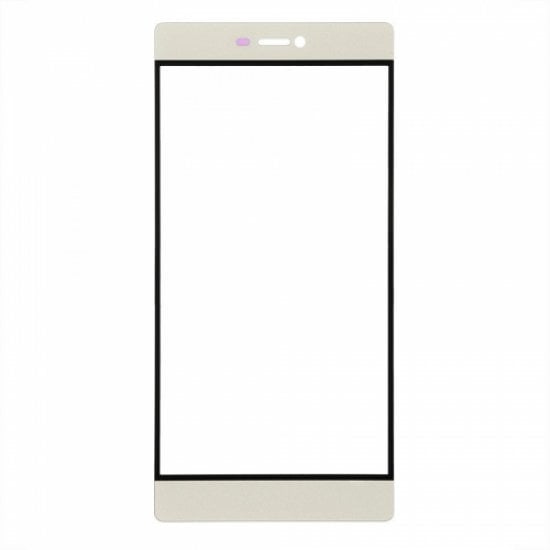 For Huawei Ascend P8 Front Glass Lens Gold