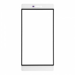 For Huawei Ascend P8 Front Glass Lens White