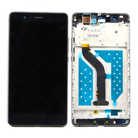 LCD with Frame for Huawei Ascend P9 Lite Black