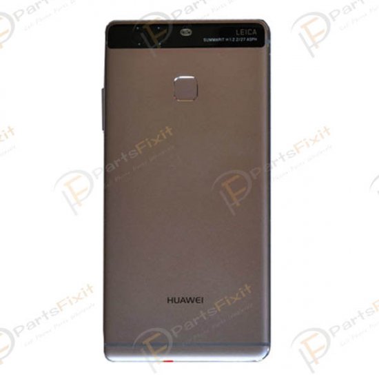 Battery Cover with Fingerprint Flex Cable for Huawei Ascend P9 Gray