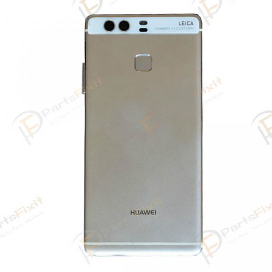 Battery Cover with Fingerprint Flex Cable for Huawei Ascend P9 White