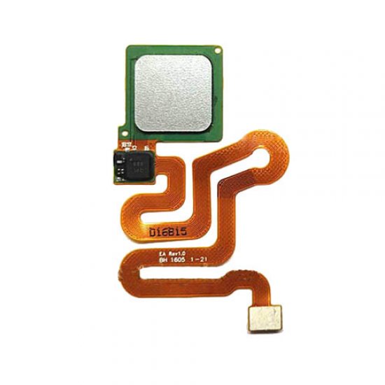 Fingerprint Sensor Flex Cable for Huawei Ascend P9 Silver