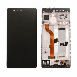 LCD with Frame for Huawei Ascend P9 Black