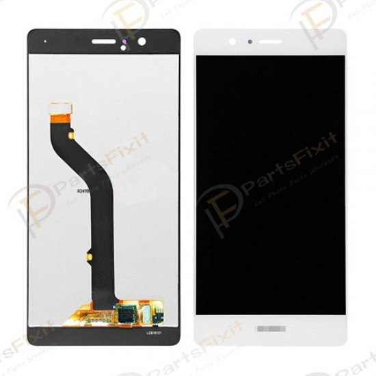 LCD with Digitizer for Huawei Ascend P9 White