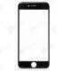 For iPhone 6S Plus Front Glass with Frame Black Original Glass Cold Press