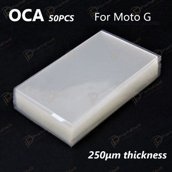 For Motorola Moto G and Galaxy S5 Mini OCA Optical Clear Adhesive 50pca/pack