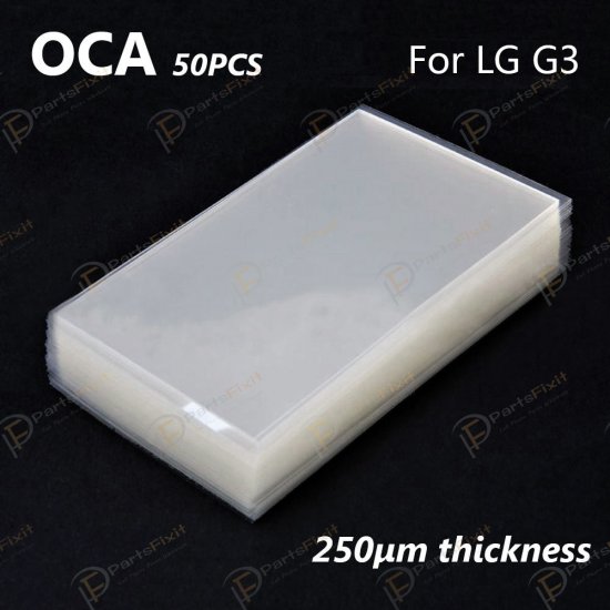 Mitsubishi OCA Optical Clear Sticker for LG G3 50pcs
