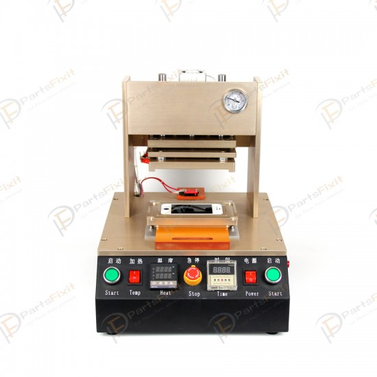 LCD Frame Laminating Machine for iPhone LCD Refurbishing No need Air compressor and Vacuum Pump TBK-558