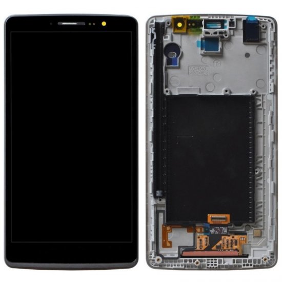 Screen Replacement With Frame for LG G Stylo LS770 Black Ori (With Small IC)