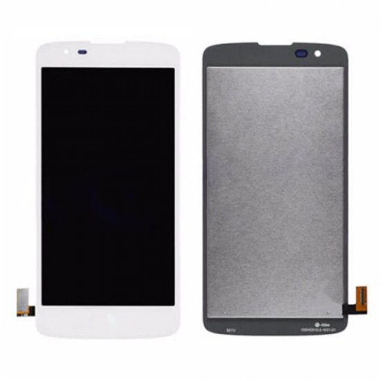 For LG K8 K350N LCD with Digitizer Assembly White